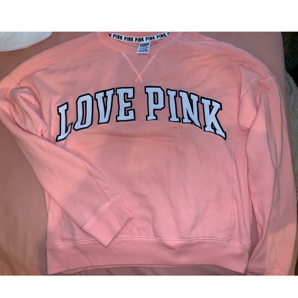 PINK Victoria's Secret Tops - Pink sweatshirt
